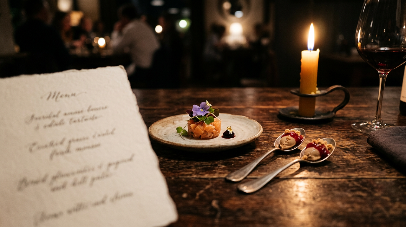 Menu Card Custom