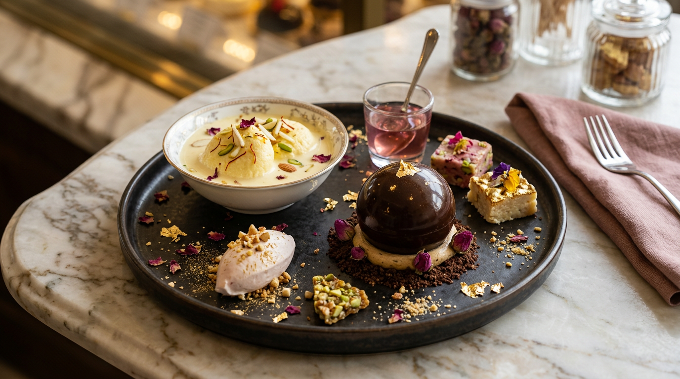 Menu Card Desserts