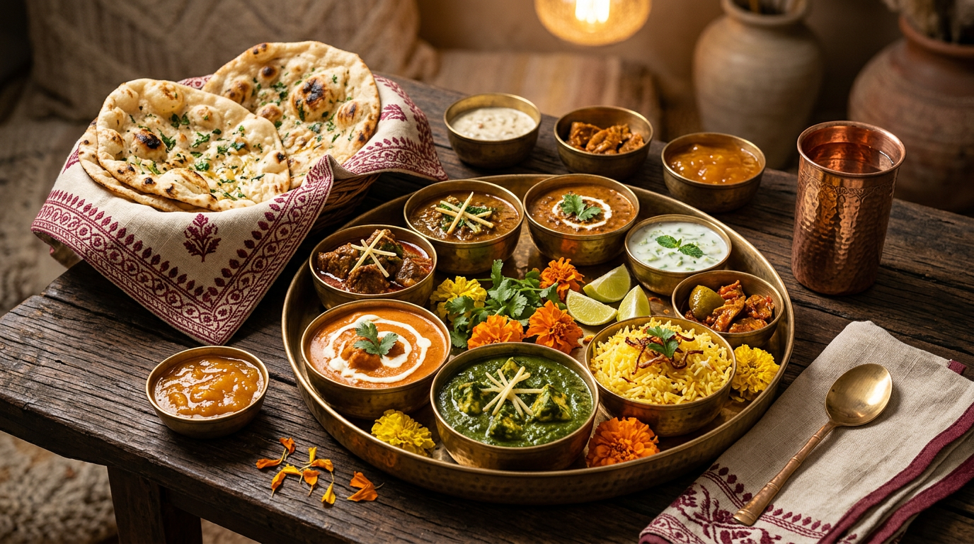 Menu Card Indian
